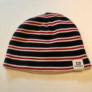 Lucky Brand Beanie - Reversible!